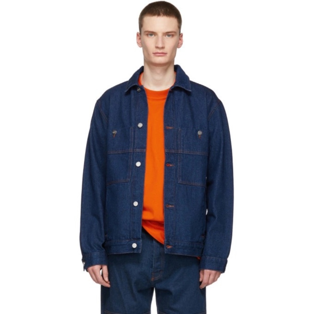 NWT Etudes Indigo Denim Guest Jacket